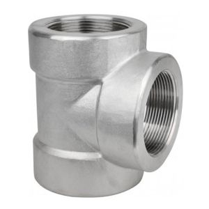 China ASME B16.11 Forged Pipe Fittings VIBRANT Forged Butt Welded Tee factory