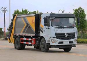 China Electric Control Switch Compressed Garbage Truck Easy Operation Electric Garbage Truck factory