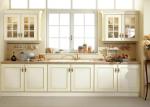 1800mm SS304 Solid Wood Kitchen Cabinets