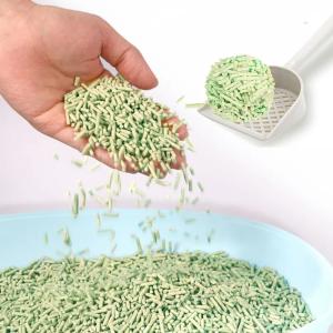 China Low Tracking Dia 1.5mm Tofu Litter For Your Cat's Litter Box factory