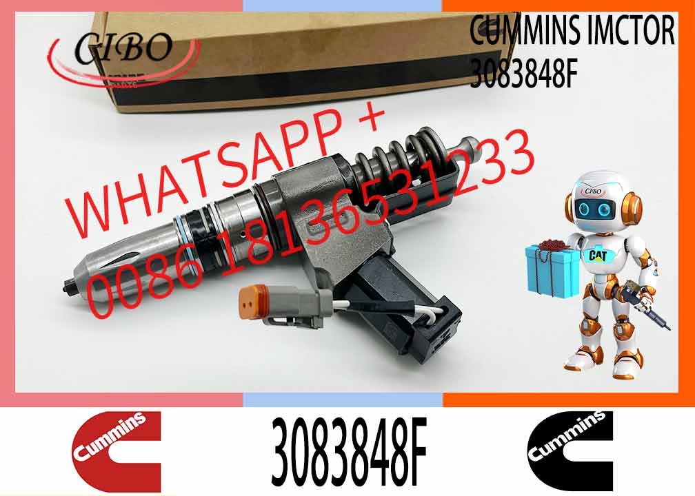Huida Genuine 3083622 3083846 3083849 3087557 Fuel Injector Fit For Cummins QSN14 N14 Diesel Engine 3083848F
