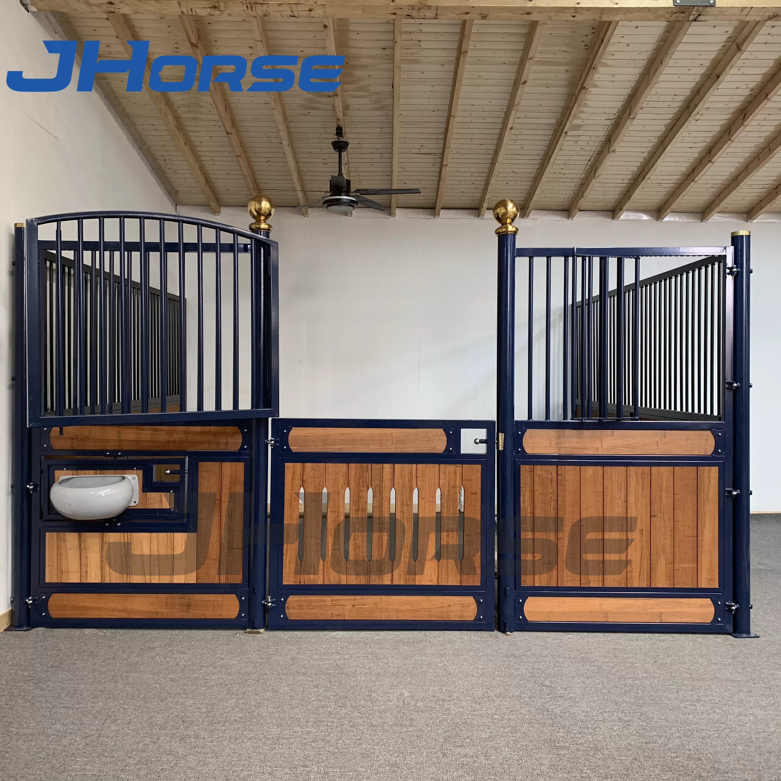 Permanent Horse Stall Fronts 12foot Pine Infill