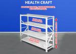 Metal Warehouse Stacking Household 70kg Heavy Duty Storage Shelves Electrostatic