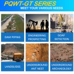 PQWT GT300A Geological Exploration Equipment 300m Underground Water Source