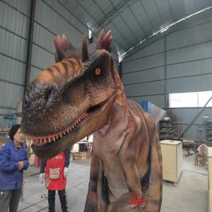 China Jurassic Dino Theme Park Dinosaur Supplier Animatronic Dinosaur Evil Raptor For Party Hire Props factory