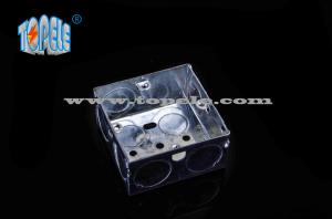 China BS Standard One Gang Electrical Boxes And Covers factory