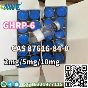 China White high quality 2mg/5mg/10mg GHRP-6 CAS 87616-84-0 overseas warehouses factory