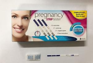 China Quick Response Fertility Test Kit Pregnancy Test Strips 99% Accuracy factory