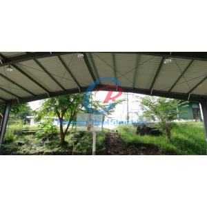China Low Maintenance Robust Steel Basketball Court Prefabricated Steel Structure Stadium factory