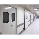 Automatic High Speed Cleanroom Door Polymer Air Tight Sliding Door