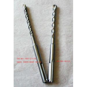 China SDS MAX hammer drill bit,sandblast,flat head on sale