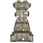 Aluminum Alloy Nissan Patrol Y62 Skid Plate Engine Guard Plate Underbody