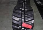 Joint Free Continuous Rubber Track 52.5mm Pitch Anti Slip In Black Color