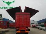 Red Wingspan Semi Trailer 40000 Kg Semi Transport Trailer
