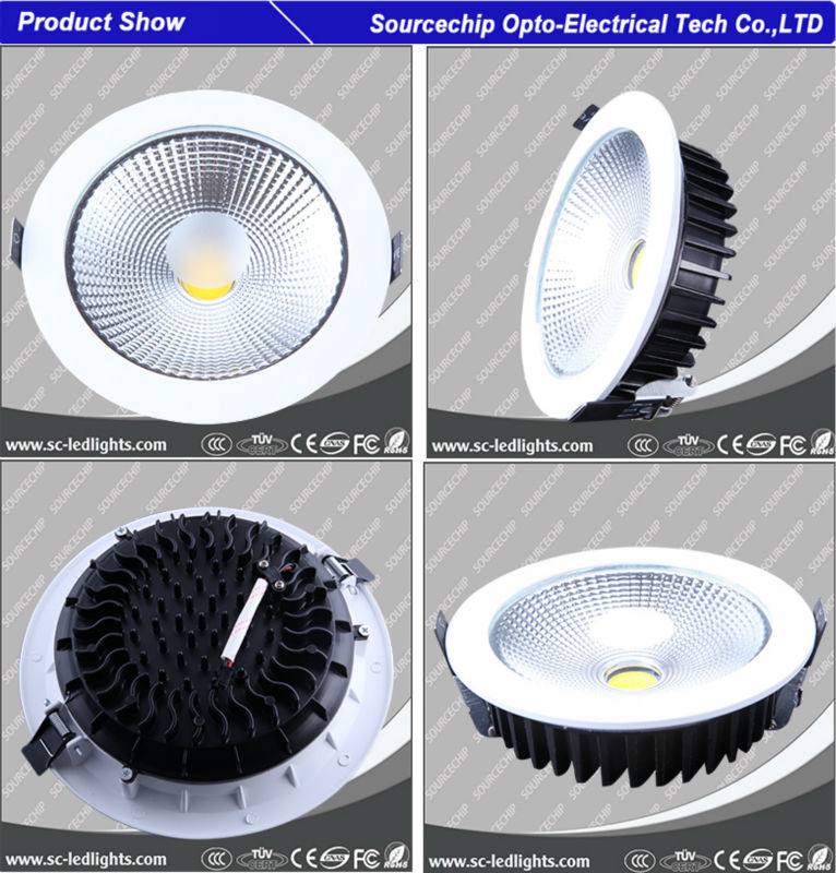 Supply 18W COB recessed LED downlight