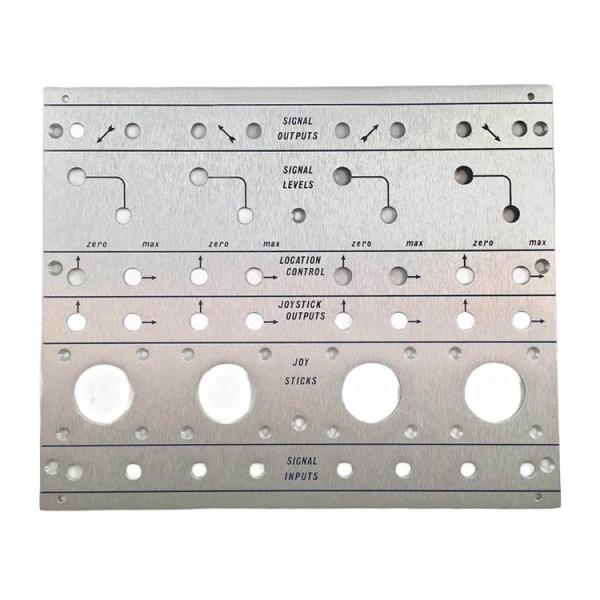 China Brushed Aluminum Front Panel Composite With Good Heat Resistance factory