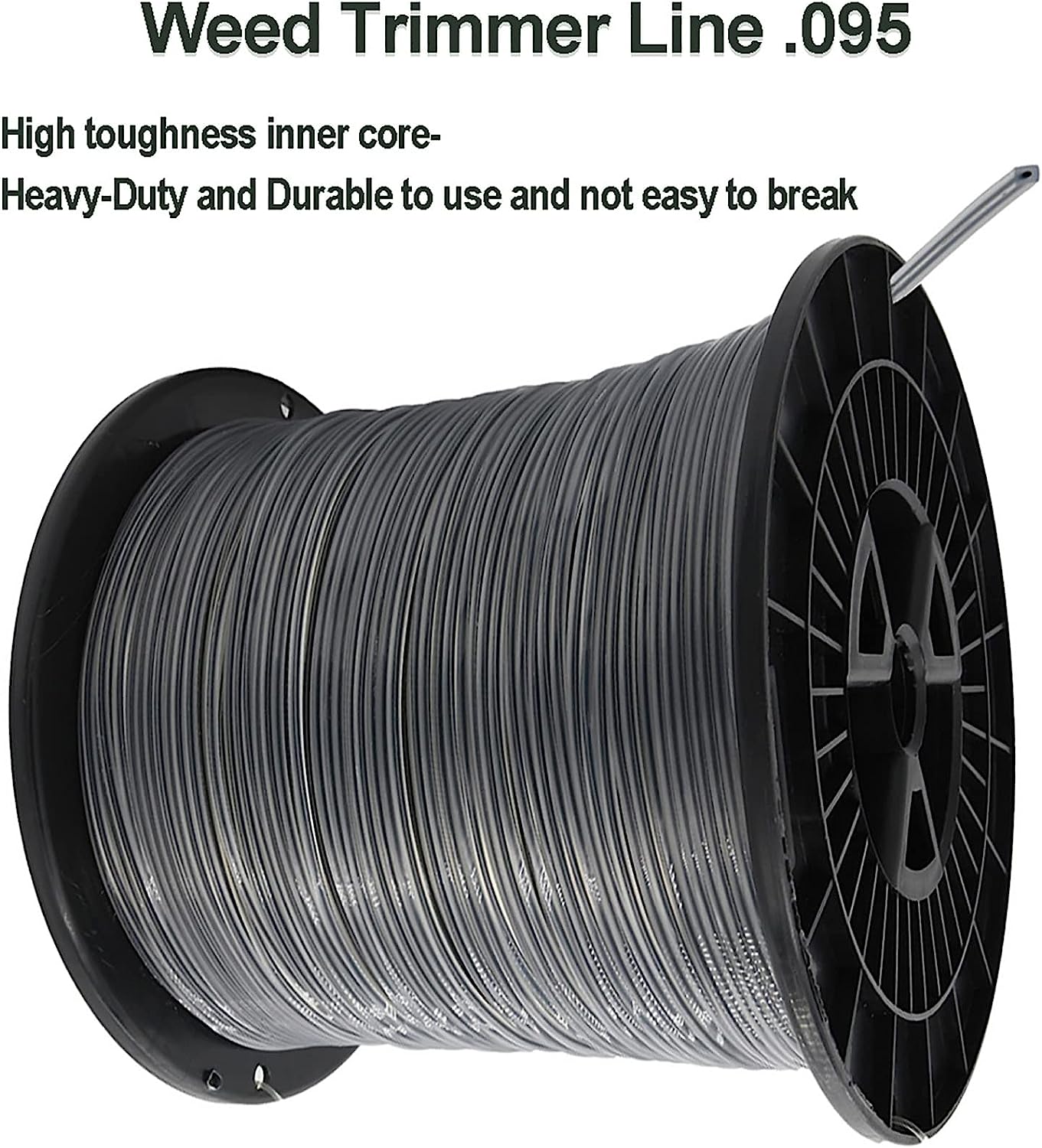 String Trimmer Line for Weed Eater String Edger Line Refills Parts Auto-Feed with Covers