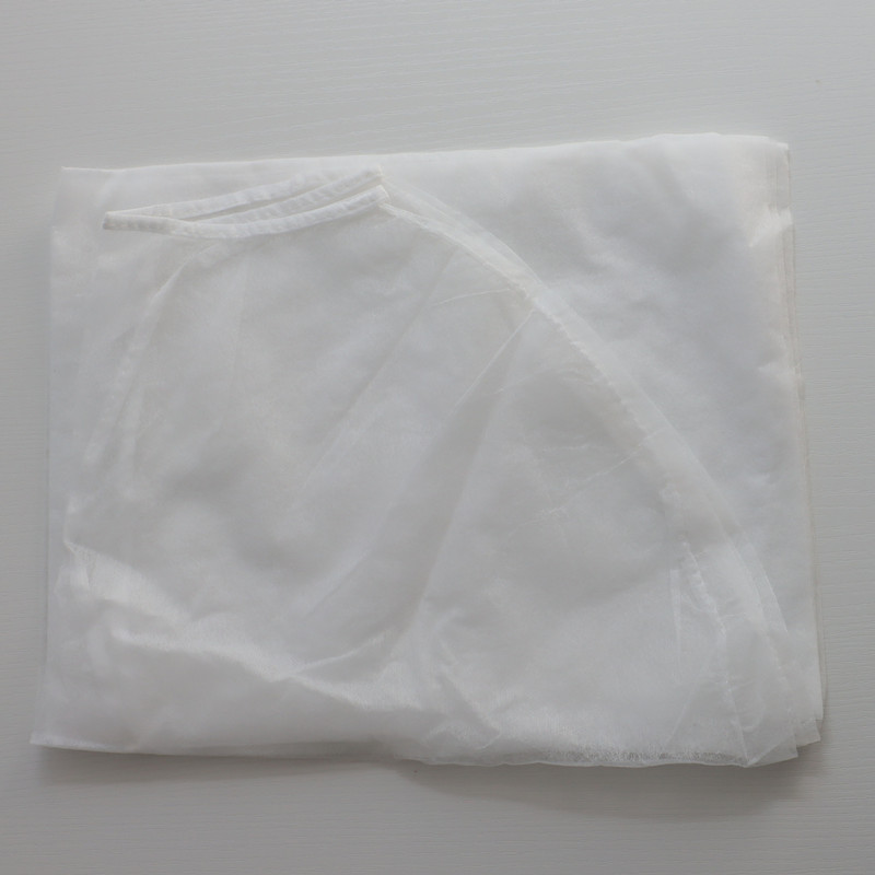 SGS Disposable Salon Capes PP SMS Spunlance Nonwoven Disposable Haircut Capes