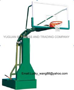 China hot sale manual hydralic basketball stand YGBS-003HQ factory