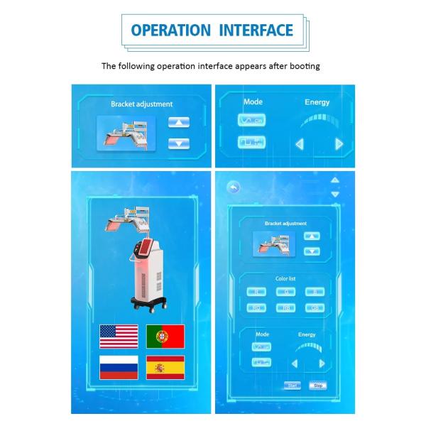 BIO Facial Beauty Therapy Machines PDT Lamp Skin Care Beauty Device 1000W