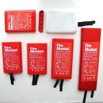 Silicone Coating EN 1869 Fire Blanket Flame Retardant Fire Suppression Blanket