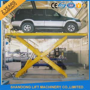 China High Strength Manganese Steel Hydraulic Auto Lift Car Lifts 3500kgs Loading Weight factory