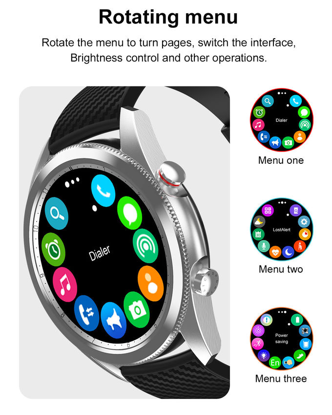 DT91 Sport Mode Heart Rate Smart Wristband 320mah Android Smartwatch For Women