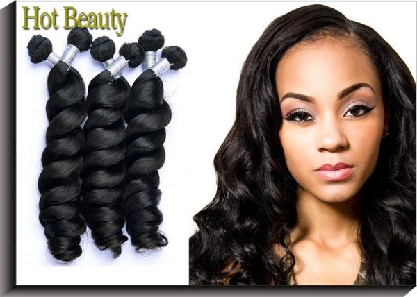 Health Peruvian Virgin Hair Loose Wave / 100g Peruvian Body Wave Hair With