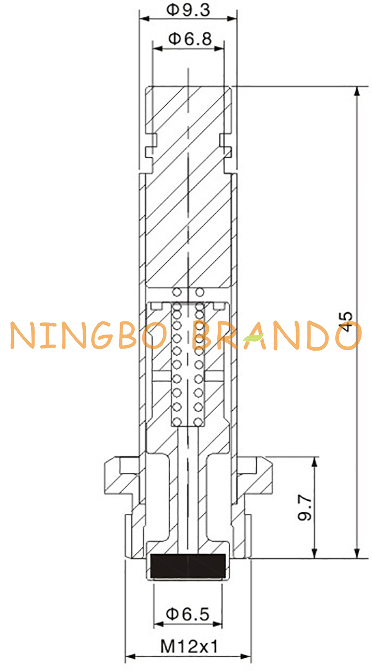 Dimension of BAPC209126042 Armature Assembly: