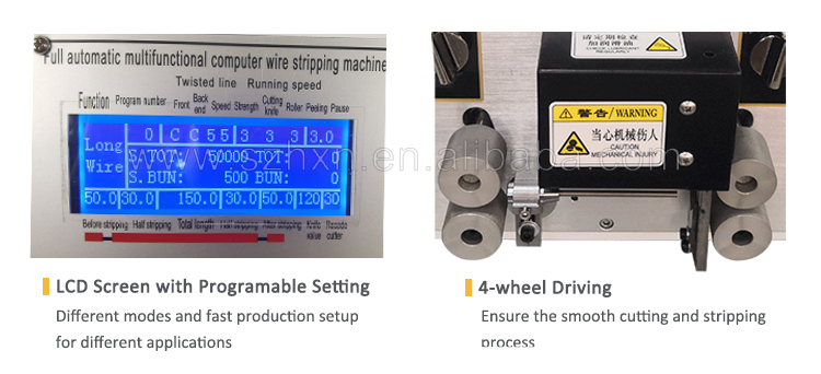 Customizeable Wire Range YH-16A Cable Manufacturing Equipment for Cutting Stripping