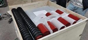 China 60 Dia Conveyor Steel Roller 400 - 2400mm Belt Width factory