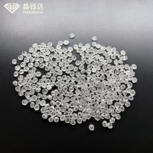 China 3mm 4mm 5mm Rough Lab Grown Diamonds D E Color VVS VS Clarity factory