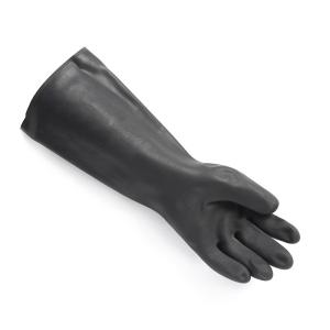 China 25 Mil Chemical Neoprene Gloves 330mm Tear Resistance Neoprene Rubber Gloves factory