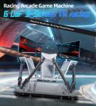 6 Dof Virtual Reality Amusement Rides 9D Dynamic F1 Car Racing Simulator 3