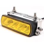 6 Inch 20W Slim LED Work Light Bar Amber Fog Drive Lamps For Offroad Trucks Boat