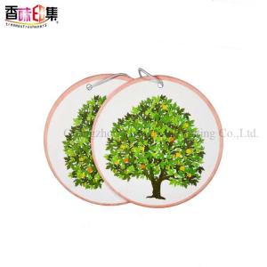 China 2.5mm Thick Cartoon Hanging Paper Air Freshener Scented Cards factory
