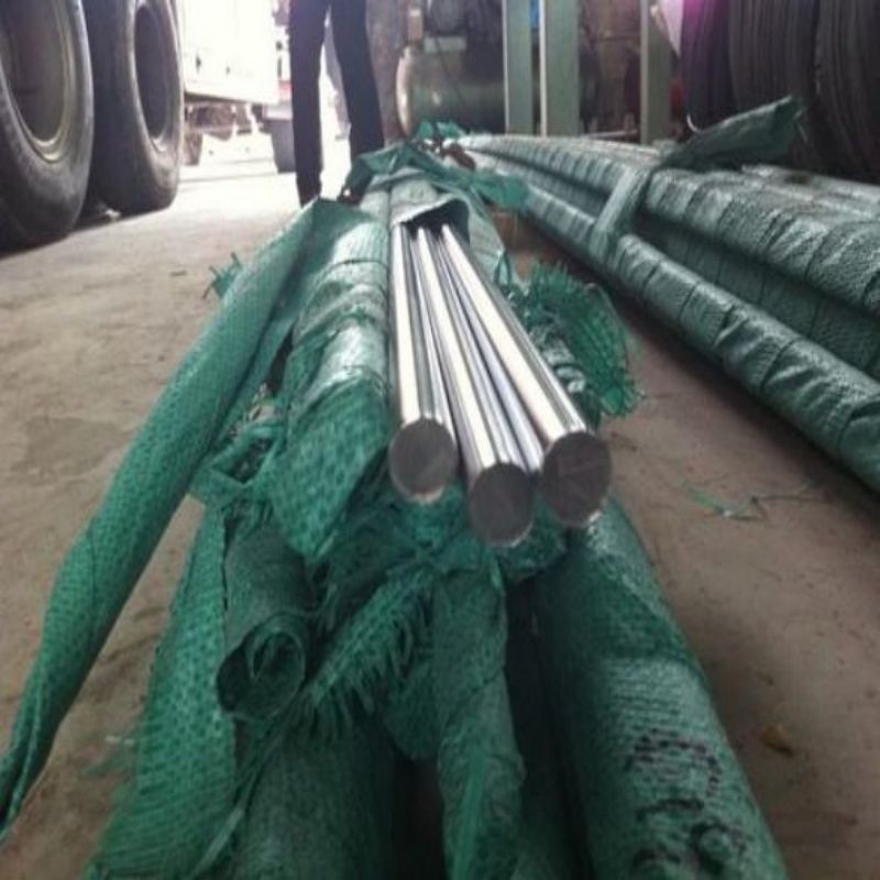 ASTM A240 Annealed and Pickled 321 Stainless Steel Round Bar Anti Corrosion 5-6 meters Long