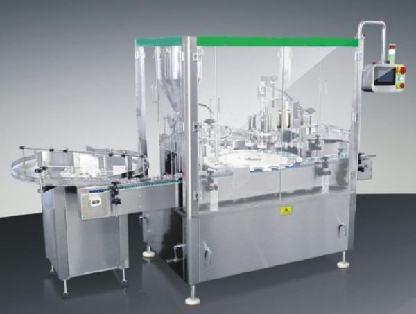 China Cream Automatic Filling And Capping Machine 220v 50hz 1700 × 1300 × 1350 Mm factory