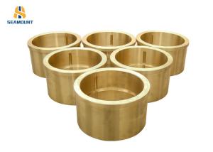 China CNC Turning Of Self Lubricating Bronze Bushings High Wear Resistant For Machine factory