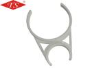 Plastic Quick Pipe Clamp Water Purifier Accessories Swivel Type 5.4cm Outer