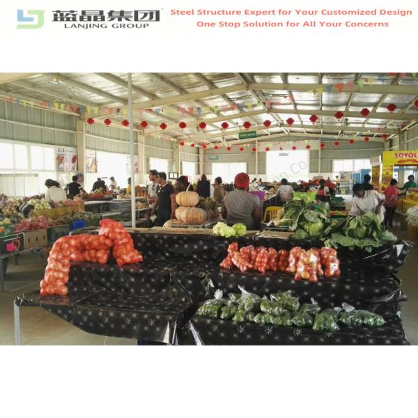 Prefabricated Materials Steel Structure Stadium Sport Exhibition Hall Workshop