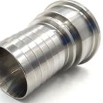 0.10Kg 19mm Sanitary Hose Fittings DIN SS316L 3/4 Hose Union Without Nut