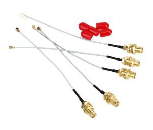 China IPEX U.FL Male To SMA Female Radio Frequency Connector Coaxial Jumper Pigtail Cable on sale