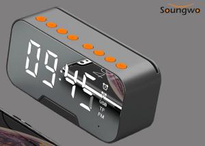 China ABS FM Radio Audio Bluetooth Speaker 87.5MHZ-108MHZ With Mirror Night Light factory
