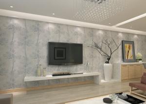 China Symmetrical Tree Pattern Contemporary Wall Coverings , Modern House Wallpaper factory