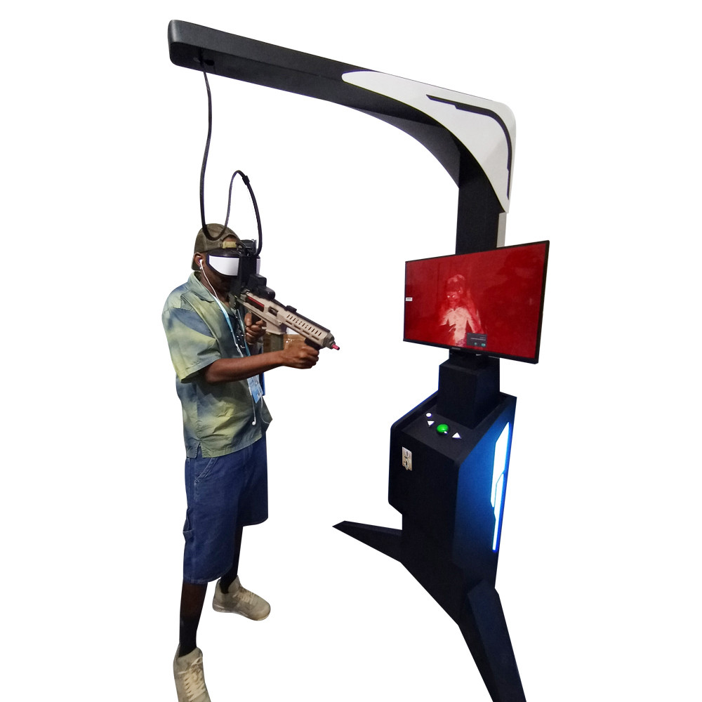 DPVR E3C Glass Shooting Vr Simulator Machine Small Footprint Self Service