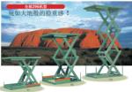 Single Cylinder 0.55KW 800mm Height Electric Scissor Lift