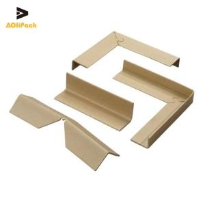 China Sturdy 2.5m Length Paperboard Pallet Corner Protectors factory