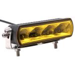 6 Inch 20W Slim LED Work Light Bar Amber Fog Drive Lamps For Offroad Trucks Boat