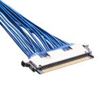 lvds 15 pin connector cable High Data Rate Transfer Micro Coax LVDS LCD Cable